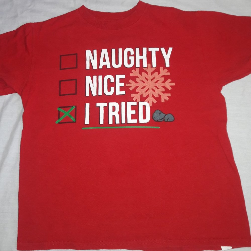 Red shirt for children